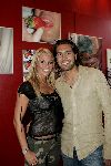 Amsterdam 6 juni 2004
Expositie  stip gallery in amsterdam.
Ellemieke Vermolen met vriend Ferenc Boltini