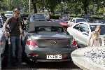 Amsterdam 8 juni 2004
Frank de Boer met BMW 645 cabrio bij vertrek Nederlands elftal naar Portugal.