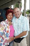 Harderwijk 28 juni 2004
Premiere show in dolfinarium. 
Henk Bres met vrouw
