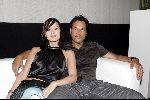 Amsterdam 17 juni 2004
Feestje Playboy in convention Center.
Jennifer de Jong met haar man Mike Klewel