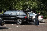 Amsterdam 8 juni 2004
Auto Johnny Heitinga(BMW X 5) bij vertrek Nederlands 11 naar Portugal.
Peter Smulders bv