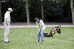 Amsterda 26 mei 2004
Golfwedstrijd  in vondelpark met oa 
Josefine v Asdonk en Stephen Lovey