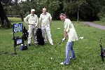 Amsterda 26 mei 2004
Golfwedstrijd  in vondelpark met oa 
Josefine v Asdonk en Stephen Lovey