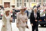 Den Haag 12 juni 2004
Doop Prinses Amalia in grote kerk Den Haag.
Koningin Beatrix met moeder en vader van Maxima .
Jorge Zorreguieta en Mraia Del Carmen.
Peter Smulders bv