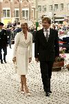 Den Haag 12 juni 2004
Doop Prinses Amalia in grote kerk Den Haag.
Mabel Wisse Smit en Prins Friso
Peter Smulders bv