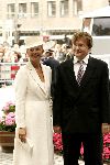 Den Haag 12 juni 2004
Doop Prinses Amalia in grote kerk Den Haag.
Mabel Wisse Smit en Prins Friso
Peter Smulders bv