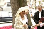 Den Haag 12 juni 2004
Doop Prinses Amalia in grote kerk Den Haag.
Koningin Beatrix met moeder en vader van Maxima .
Maria Del Carmen.