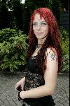 Harderwijk 28 juni 2004
Premiere show in dolfinarium.
Marlies idols met tatoeage