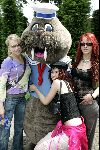Harderwijk 28 juni 2004
Premiere show in dolfinarium.
Marlies idols Alice Idols en Irma Idols