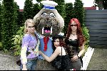 Harderwijk 28 juni 2004
Premiere show in dolfinarium.
Marlies idols Alice Idols en Irma Idols