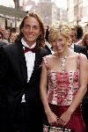 Amsterdam 1 juni 2004
Premiere Harry Potter in Tuschinski .
Maud idols met vriend