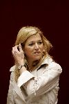 Den Haag 4 juni 2004
Maxima opent beeldexpositie in Den Haag.