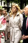 Den Haag 4 juni 2004
Maxima opent beelden tentoonstelling Den Haag.