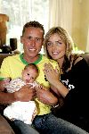 Kapellen 30 juni 2004
Mikai Boogerd met Michael Boogerd en Nerena Boogerd