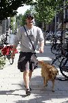 Amsterdam 16 juni 2004
Mike Starink met hond