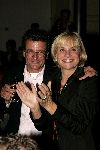 Amsterdam 1 juni 2004
Paul Verhoeven krijgt Bert Haanstra prij in Paradiso.
Monique v d Ven met Edwin de Vries