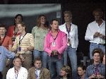 Rotterdam 10 juni 2004
Marco Borsato in de kuip. 
Leontine Borsato met Natasja Froger en Leco v Zadelhoff