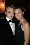 Amsterdam 1 juni 2004
Premiere Harry Potter in Tuschinski .
Nicolette v Dam met broer.