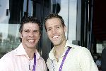 Rotterdam 14 juni 2004
Marco Borsato in de kuip.  
Patrick Pauwe en Patrick Lodewijks