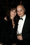 Amsterdam 17 juni 2004
Feestje Playboy in convention Center.
Ellen ten Damme en Peter Klashorst