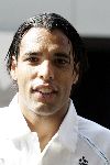 Amsterdam 8 juni 2004
Pierre v Hooijdonk bij vertrek Nederlands elftal naar Portugal.