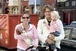 Amsterdam 16 juni 2004
Prinses Annette met Sam en Prins Bernhard jr met Isabella v Vollenhoven