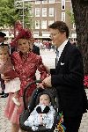 Den Haag 12 juni 2004
Doop Prinses Amalia. 
Prins Constantijn met Prinses Laurentien en kinderen.
