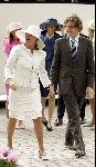 Den Haag 12 juni 2004
Doop Prinses Amalia in grote kerk Den Haag.
Prinses Annette en Prins Bernhard jr