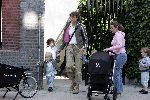 Amsterdam 16 juni 2004
Prinses Annette met zoontje Sam en   Prinses Marilene