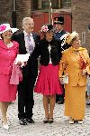 Den Haag 12 juni 2004
Doop Prinses Amalia in grote kerk Den Haag.
Prinses Margriet Pieter v Vollenhoven Prinses Christina en prinses Irene