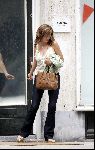 Amsterdam 17 juni 2004
Rebecca Loos  na casting bij Kemna Casting