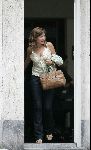 Amsterdam 17 juni 2004
Rebecca Loos  na casting bij Kemna Casting