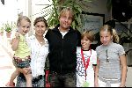 Harderwijk 28 juni 2004
Premiere show in dolfinarium. 
Rob Witschge met gezin