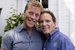 Vinkeveen 11 juni 2004
Presentatie cd Robert Leroy bij de plashoeve.
Robert Leroy met Dave Heijneman