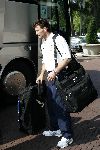 Amsterdam 8 juni 2004
Ronald Waterreus bij vertrek Nederlands elftal naar Portugal.