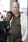 Harderwijk 28 juni 2004
Premiere show in dolfinarium. 
Silvana Simons met man