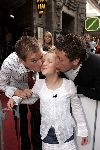 Amsterdam 1 juni 2004
Premiere Harry Potter in Tuschinski .
Stella v Schaick met Jamai