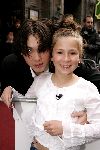 Amsterdam 1 juni 2004
Premiere Harry Potter in Tuschinski .
Stella v Schaick met Boris Idols
