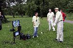 Amsterda 26 mei 2004
Golfwedstrijd  in vondelpark met oa josefine v Asdonk en Stephen Lovey