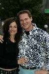 Kortenhoef 17 juni 2005
Afscheidsfeestje Boulevard bij de Zuwe.
Albert Verlinde en Daphne Bunskoek.