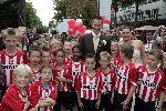 Oisterwijk 11 juni 2005
Trouwen Andre Ooijer en Joyce v d Kerkhof. met psv jeugd