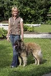 Erp 16 juni 2005
Anky van Grunsven in Anky kleding met hond