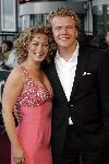 Amsterdam 6 juni 2005
Uitreiking Johnny Kraaykamp musical awards in Nieuwe luxor.
Antje Monteiro en Bastiaan Ragas