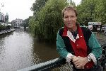 Amsterdam 10 juni 2005
Cliff Richard op de gracht in amsterdam