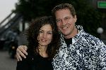 Kortenhoef 17 juni 2005
Afscheidsfeestje Boulevard bij de Zuwe.
Albert Verlinde en Daphne Bunskoek.