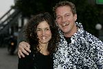 Kortenhoef 17 juni 2005
Afscheidsfeestje Boulevard bij de Zuwe.
Albert Verlinde en Daphne Bunskoek.