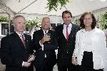 Loenen 13 juni 2005
Kreeftenparty bij restaurant tante Koosje.
Ernest Jansen (2e links) directeur Mees Pierson bank