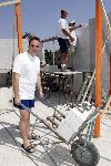 Fijnaart 23 juni 2005
Frans Bauer verbouwing van zijn huis.