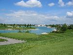 Baden bij Wenen 
Golfclub Fontana
Hole 17 met op achtergrond clubhuis.