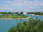 Baden bij Wenen 
Golfclub Fontana
Hole 17 met op achtergrond clubhuis en green hole 18.